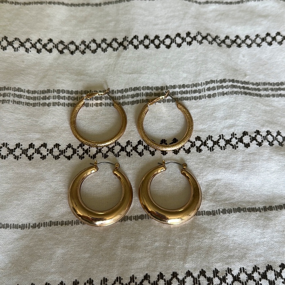 Gold hoops